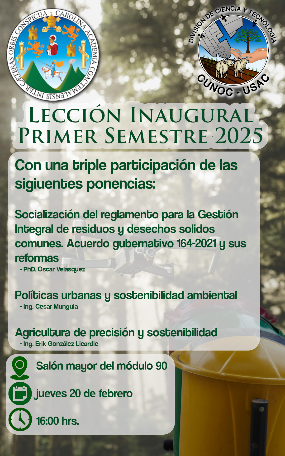Lección Inaugural Primer Semestre 2025